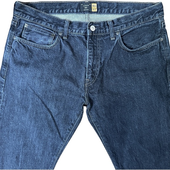 J.Crew 484 Slim Fit Jeans Men’s 35x32 Dark Wash Denim - Picture 5 of 16